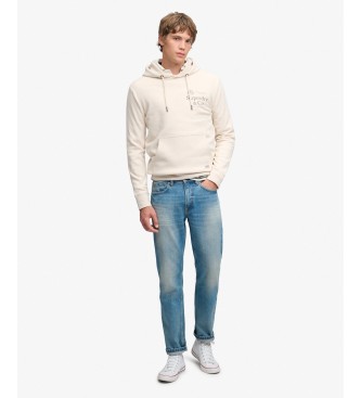 Superdry Hættetrøje fra 1954 Company, Relaxed, beige