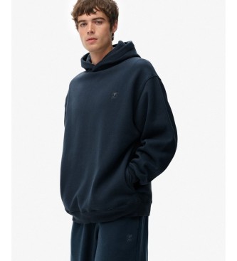 Superdry Navy Blank Oversized Hoodie