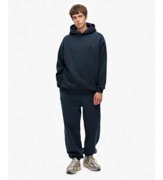 Superdry Navy Blank Oversized Hoodie
