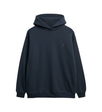 Superdry Navy Blank Oversized Hoodie