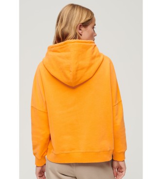 Superdry Sportswear Kapuzenpulli orange