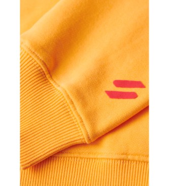 Superdry Sportkleding hoodie oranje