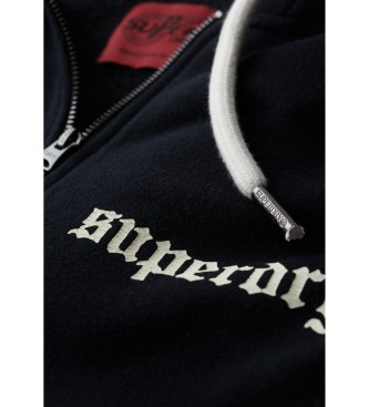 Superdry Graphic sweatshirt with black tattoo motif