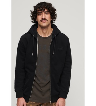 Superdry Httetrje med lynls og logo Essential sort