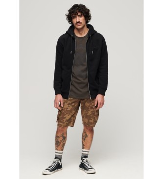 Superdry Httetrje med lynls og logo Essential sort