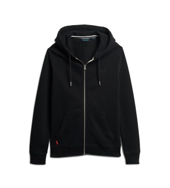 Superdry Httetrje med lynls og logo Essential sort