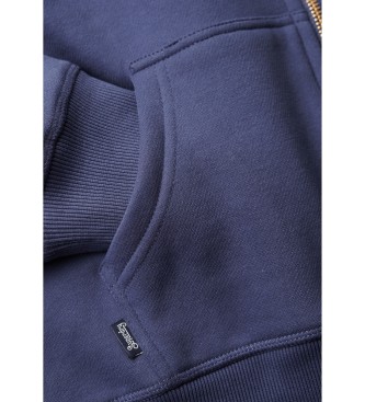 Superdry Sweatshirt com logtipo Essential navy