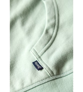 Superdry Bluza z logo Essential zielona