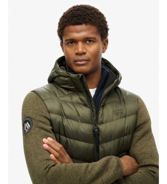 Superdry Jaqueta com capuz Storm verde