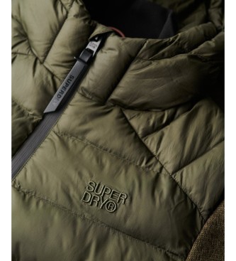 Superdry Jaqueta com capuz Storm verde