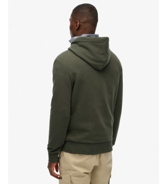 Superdry Tonal grøn hættetrøje