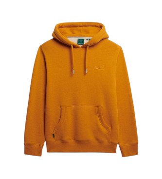 Superdry Mustard Vintage Logo Hoodie