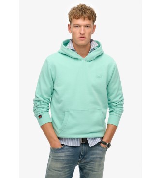 Superdry Hoodie with logo Essentialturquoise