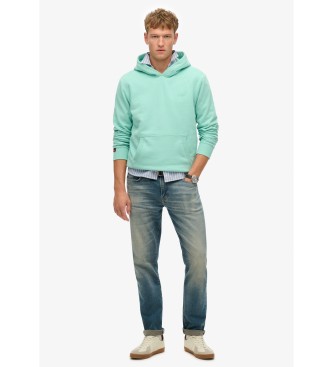 Superdry Hoodie with logo Essentialturquoise