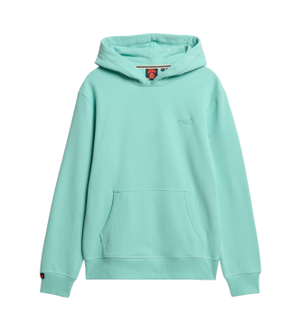 Superdry Hoodie with logo Essentialturquoise