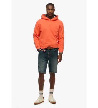 Superdry Luvtrja med korallfrgad Essential-logotyp