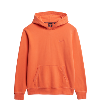 Superdry Luvtrja med korallfrgad Essential-logotyp