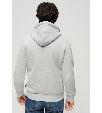 Superdry Bluza z kapturem z szarym neonem