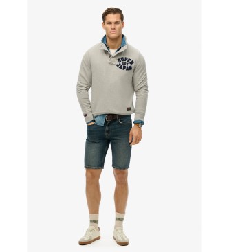 Superdry Sweatshirt Vintage Athletic  col baker gris