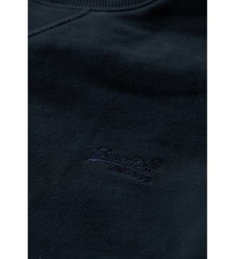 Superdry Sweatshirt avec col ras du cou et logo Essential navy