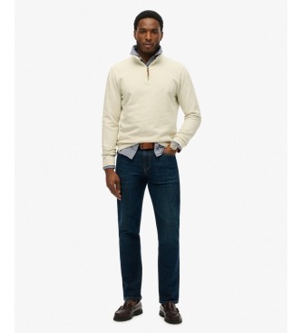 Superdry Sweat à demi-fermeture éclair Classic Essential beige