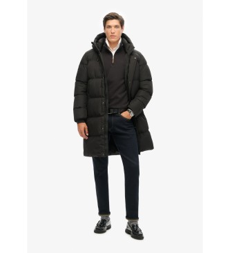 Superdry Camisola com meio fecho e logótipo Core preto