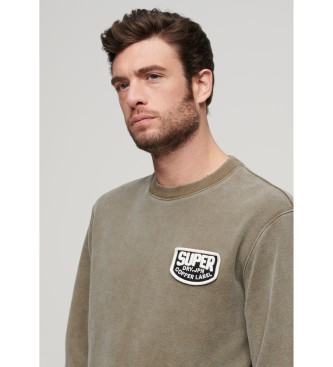 Superdry Mechanic Sweatshirt mit lockerer Passform grn