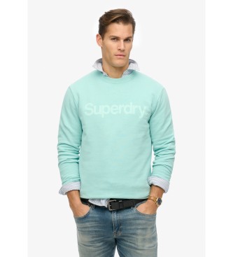 Superdry Sweat City avec logo Core vert