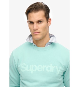 Superdry Sweat City avec logo Core vert