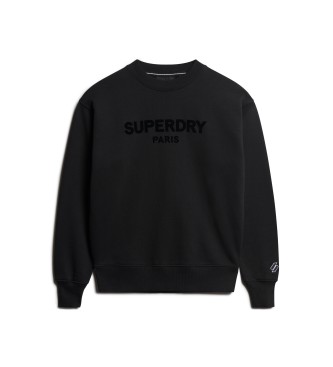 Superdry Sweatshirt Sport Luxe black