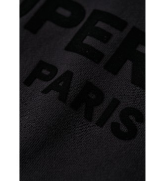 Superdry Sweatshirt Sport Luxe svart
