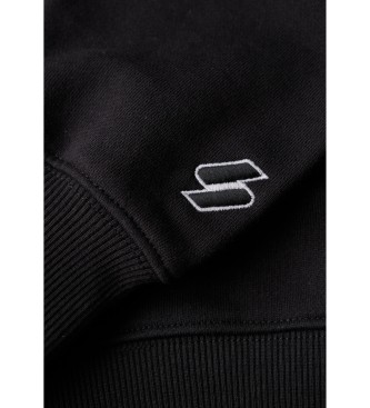 Superdry Bluza Sport Luxe czarna