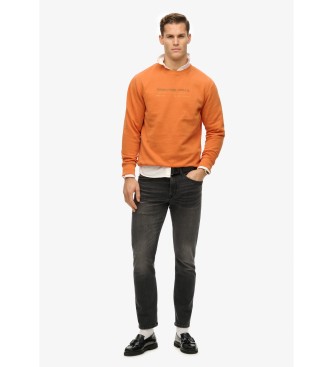 Superdry Utility Sport sweatshirt med rund halsringning orange
