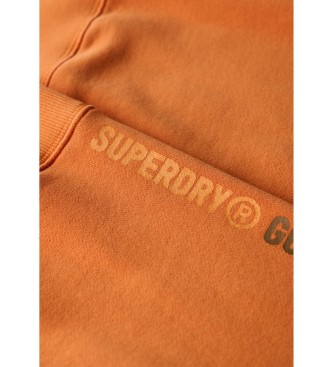 Superdry Utility Sport sweatshirt med rund halsringning orange