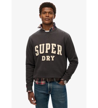 Superdry Vintage Athletic sweatshirt black