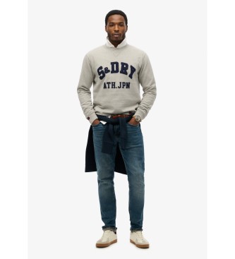 Superdry Sweat vintage Athletic gris