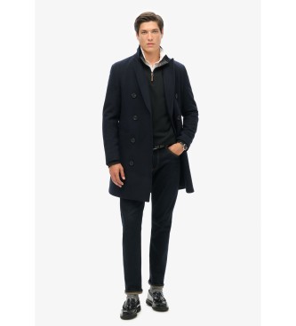 Superdry Piktrja med halv dragkedja Core black