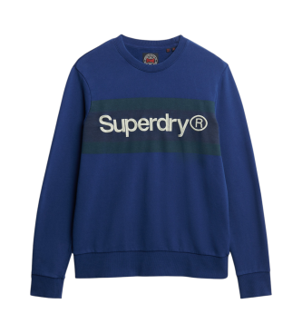 Superdry Core navy sweatshirt