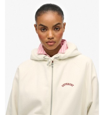 Superdry Essentieel Logo Sweatshirt wit