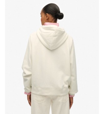 Superdry Essentieel Logo Sweatshirt wit