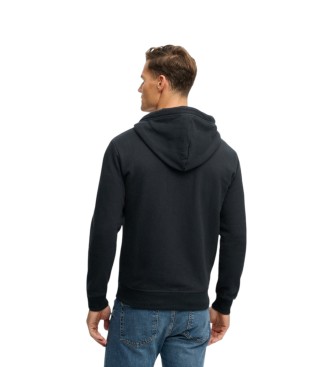 Superdry Essential Logo Zip Sweatshirt navy