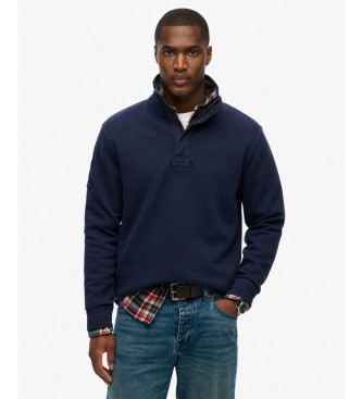 Superdry Sweatshirt Essential Vintage marineblau