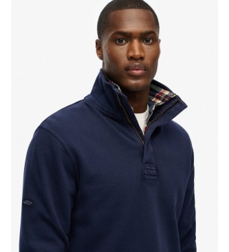 Superdry Sweatshirt Essential Vintage marineblau