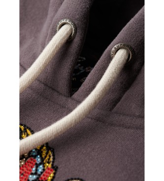 Superdry Sweatshirt Tokyo Vintage cinzenta