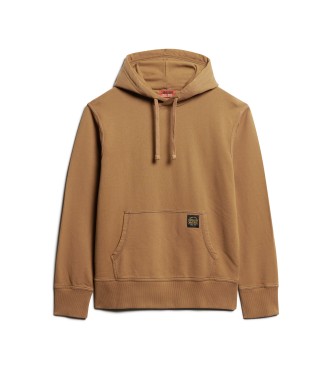 Superdry Sweatshirt with contrasting brown stitching