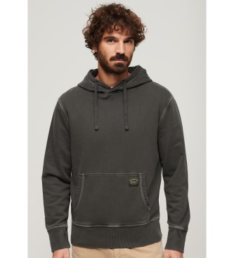 Superdry Sweatshirt avec surpiqres contrastes noires