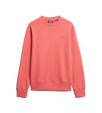 Superdry Gewaschenes Vintage-Sweatshirt in Koralle