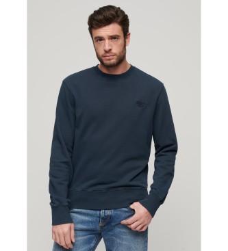 Superdry Gewaschenes Vintage-Sweatshirt in Marineblau