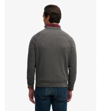 Superdry Grå Merchant Vintage-sweatshirt