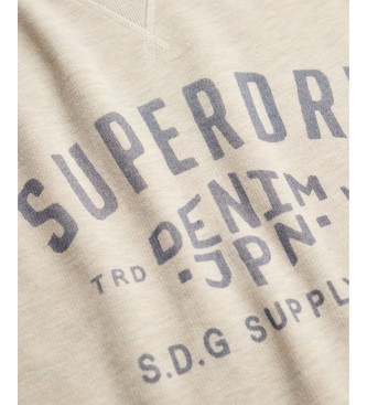 Superdry Grå Merchant Vintage-sweatshirt